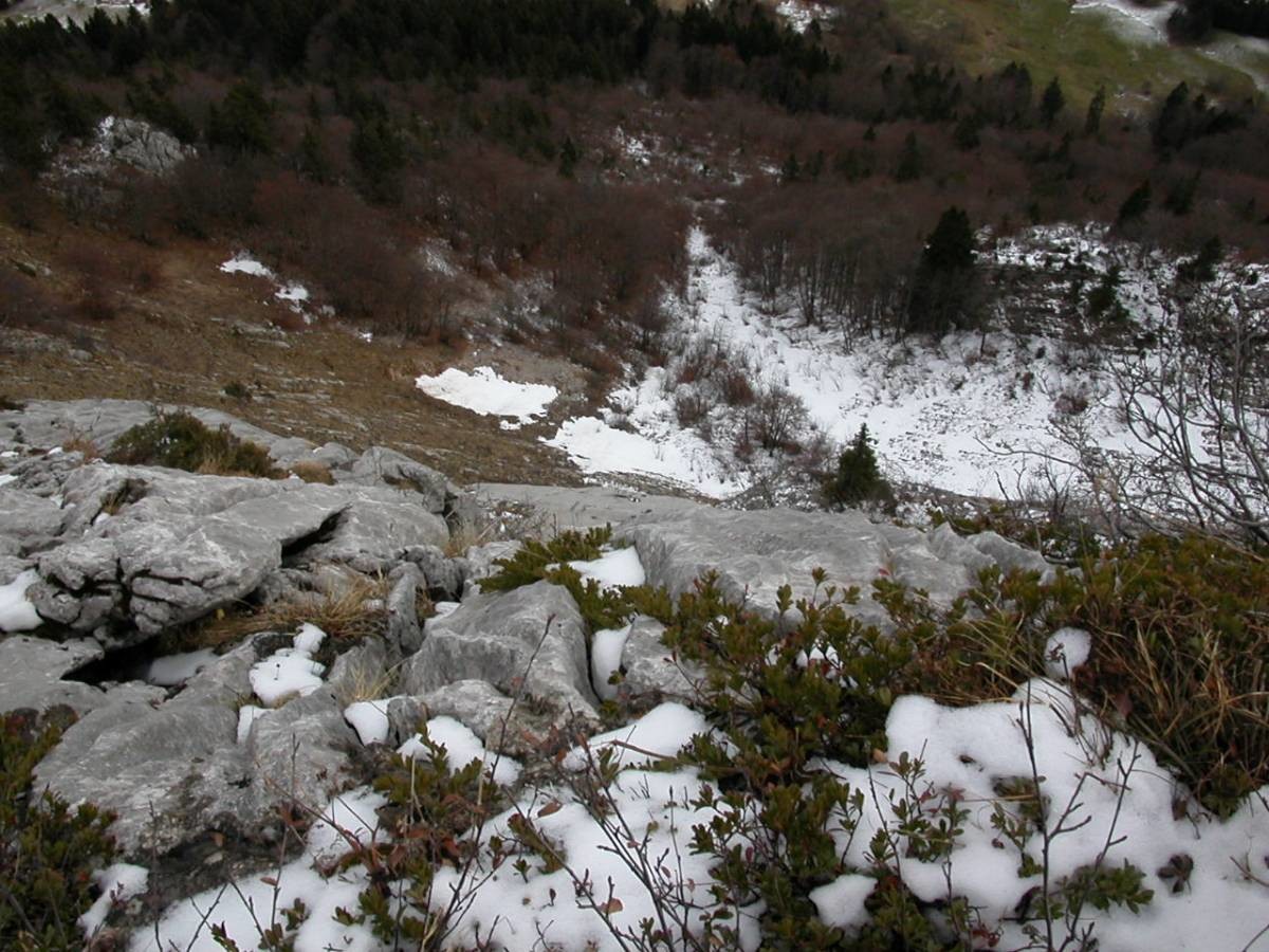 vue sommaire de la voie Baghera