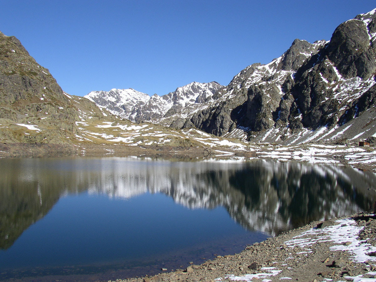 Lac Robert dans le BelledonneSeptembre 2003