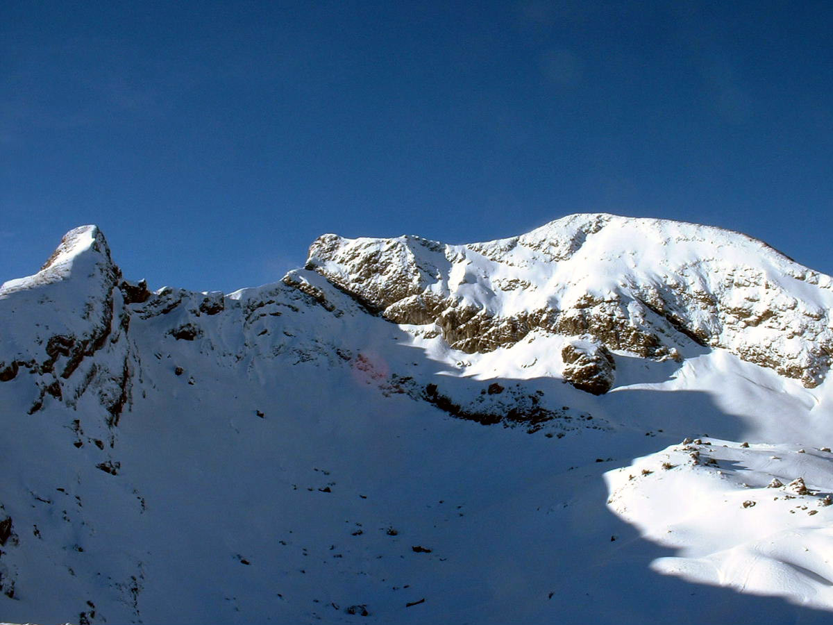 Roc d'enfer : depuis la Pointe Ratti