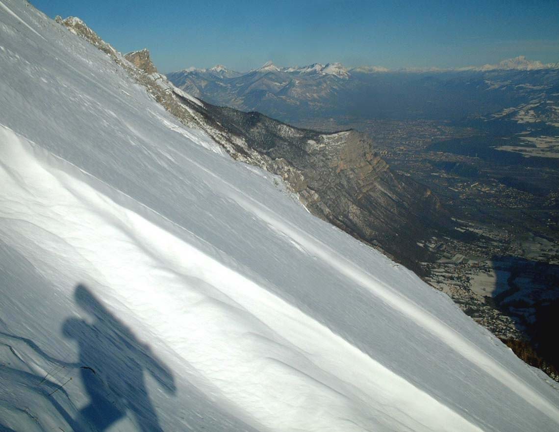 Rang des agnelons - Vue sur Grenoble