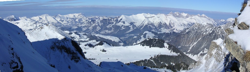 Panorama Alpes Fribourgeoises
