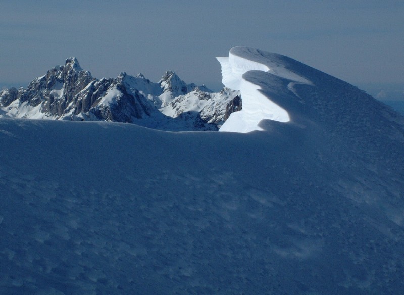 El Cornión desde la cima del Tesorero
