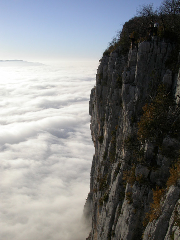 Mer de nuage a Presles