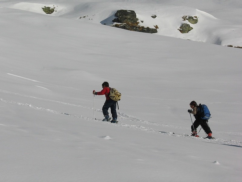 Piccoli scialpinisti