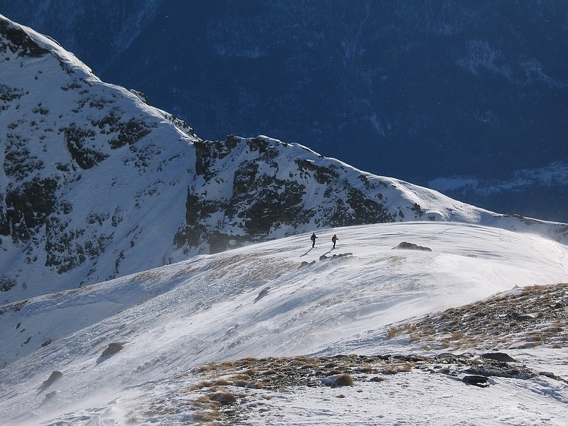 La cresta sommitale del Grand Pays