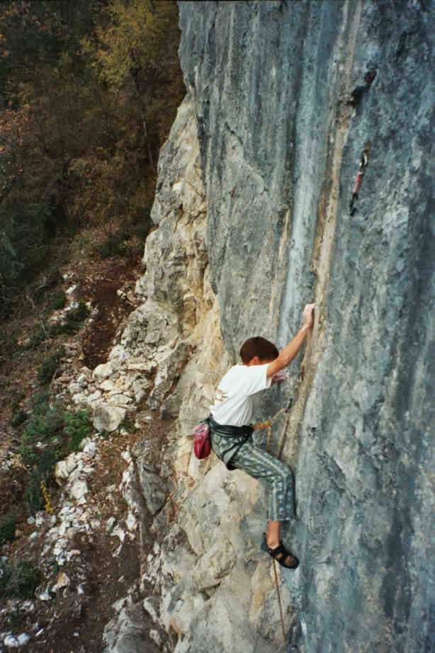 Mathieu B. dans " les mûres " au secteur 2 de St Alban
