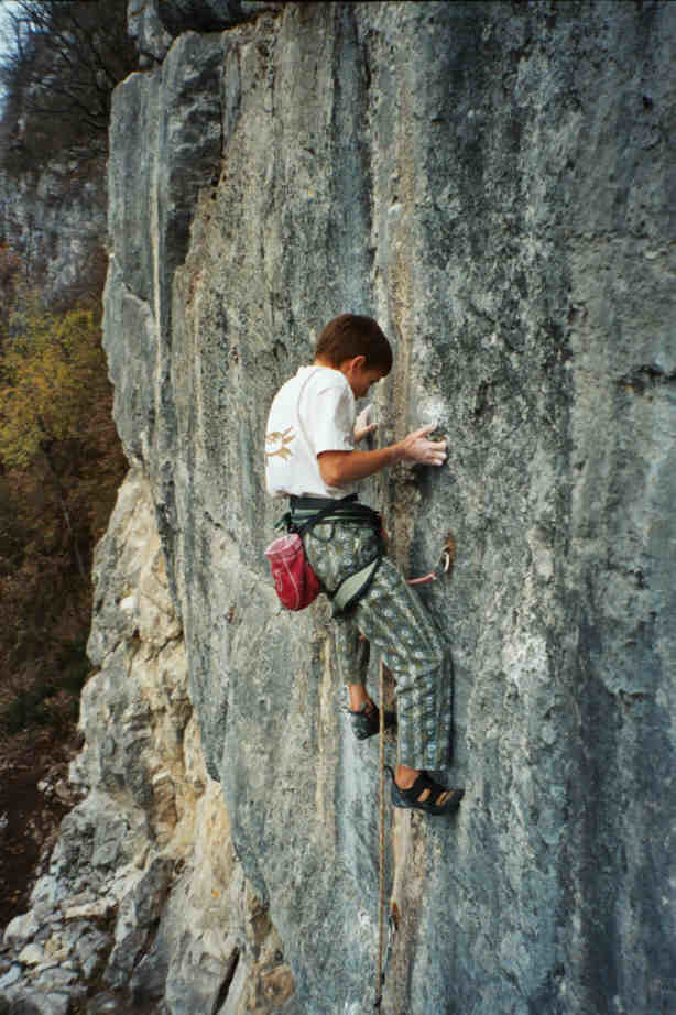 Mathieu B. dans " les mûres " au secteur 2 de St Alban
