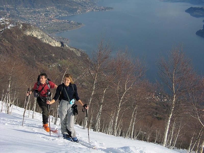 Salendo al Monte Bregagno