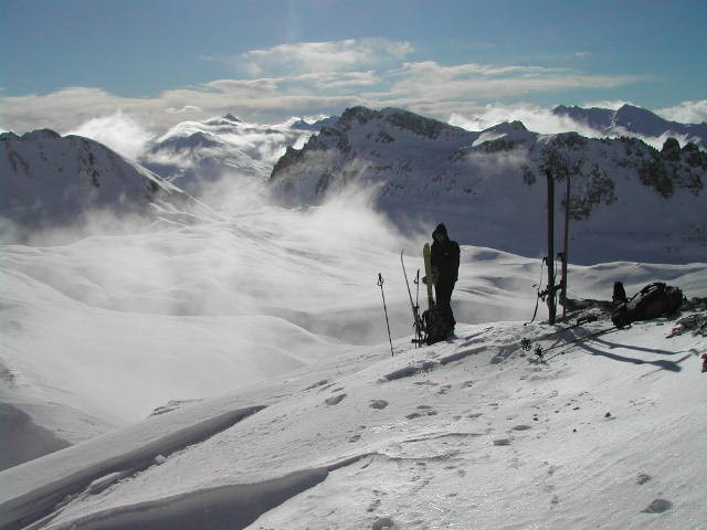 la France depuis la tête de l'alp