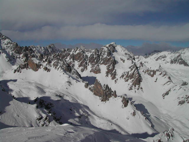 Italie depuis la tête de l'Alp