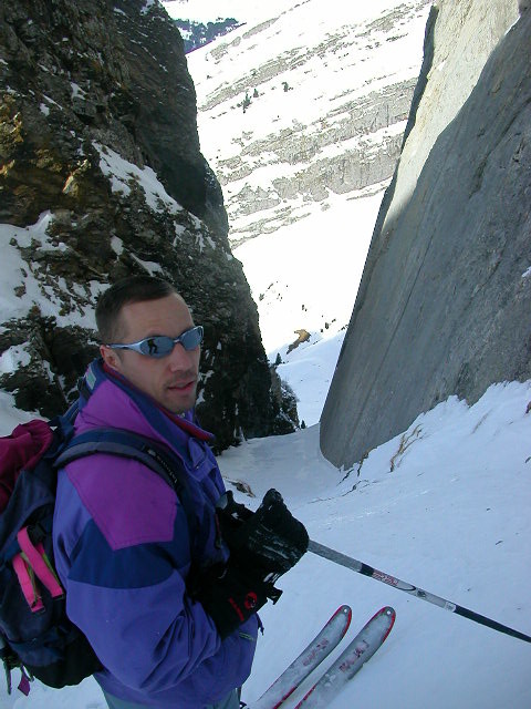 En haut du Couloir de Coillu à Bordel