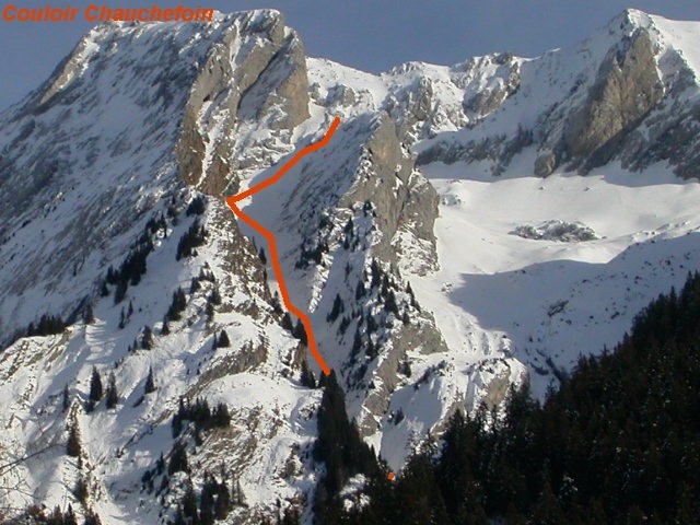 Topo Couloir Chauchefoin .