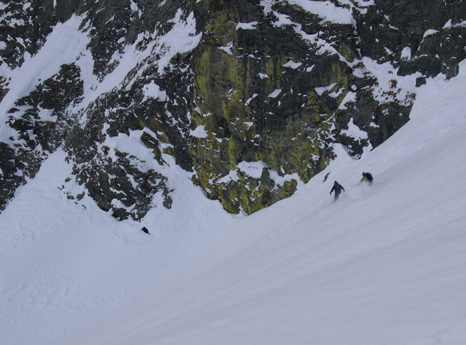 Discesa dal P.sso di Mascognaz verso Gressoney