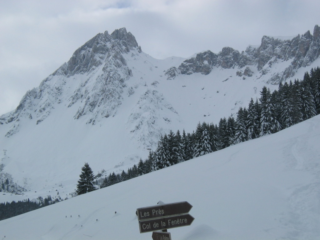 Col des Chasseurs depuis la voie Romaine