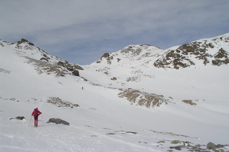 In vista della cima