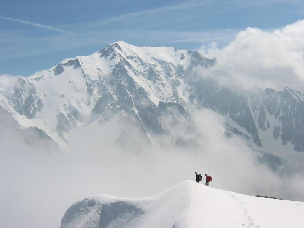 Sur les domes de Miage