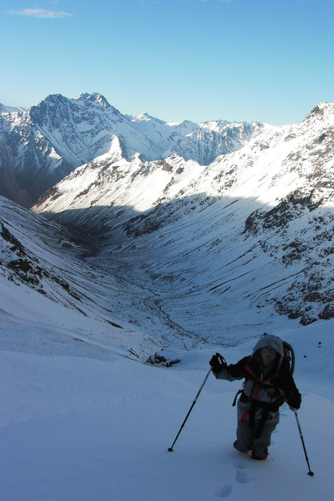 Cerro Mirador del Morado-approche