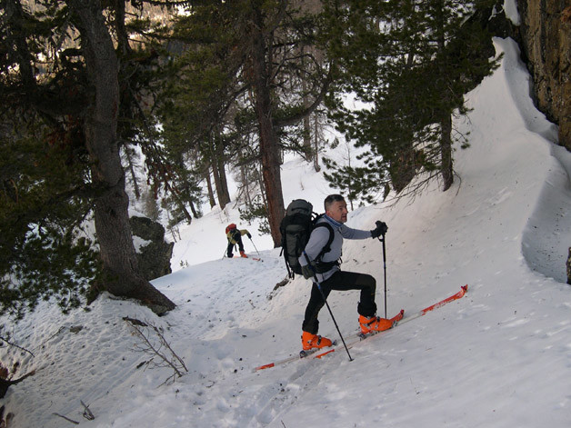 Salita al Piz Mezdi