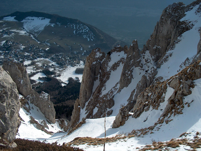 Le couloir des Sultanes sous la pas de L'Oeille
