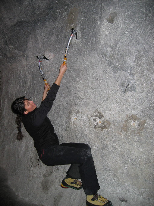Alice aussi dans le dry de l'aiguille!