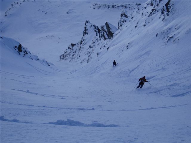 Rochers de vallorin couloir nord est