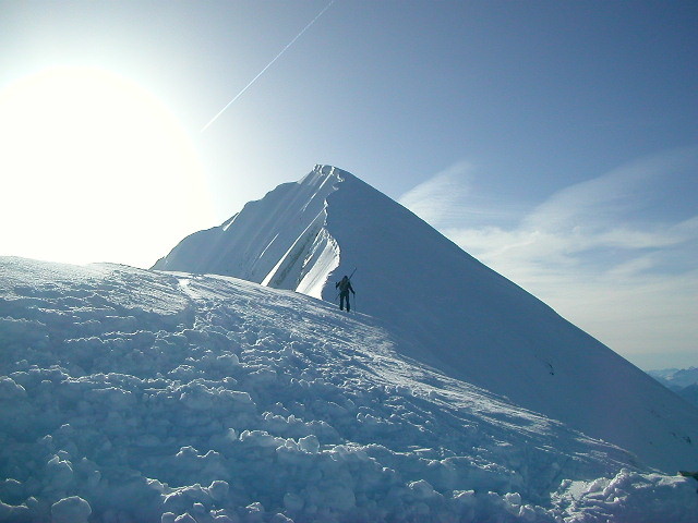 Arête sommitale du Charvin