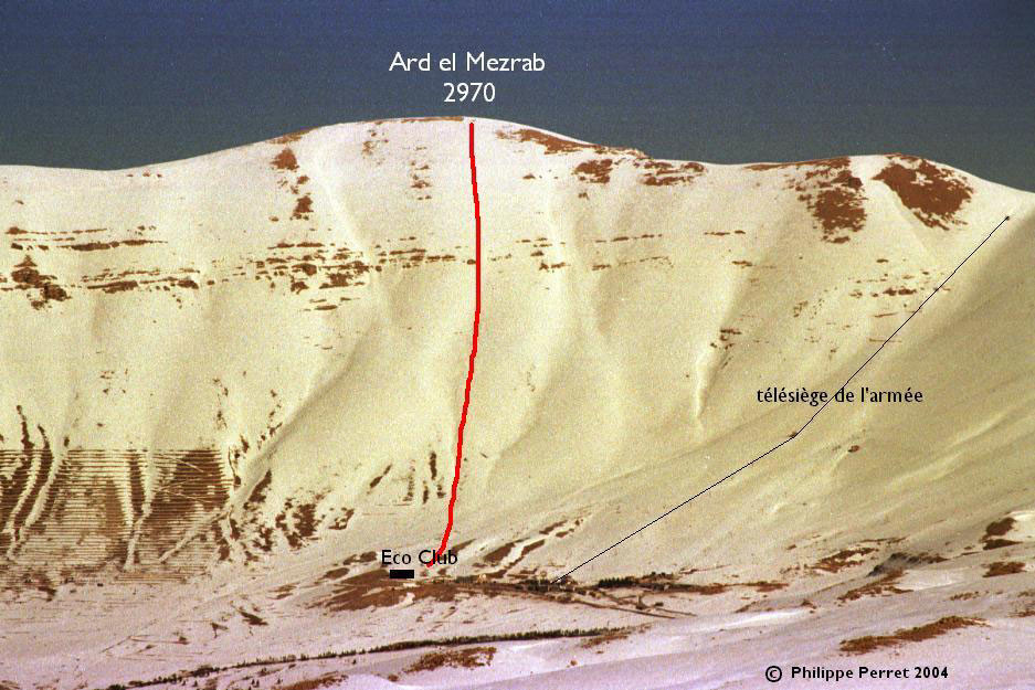 Face Sud de Tem el Mezrab