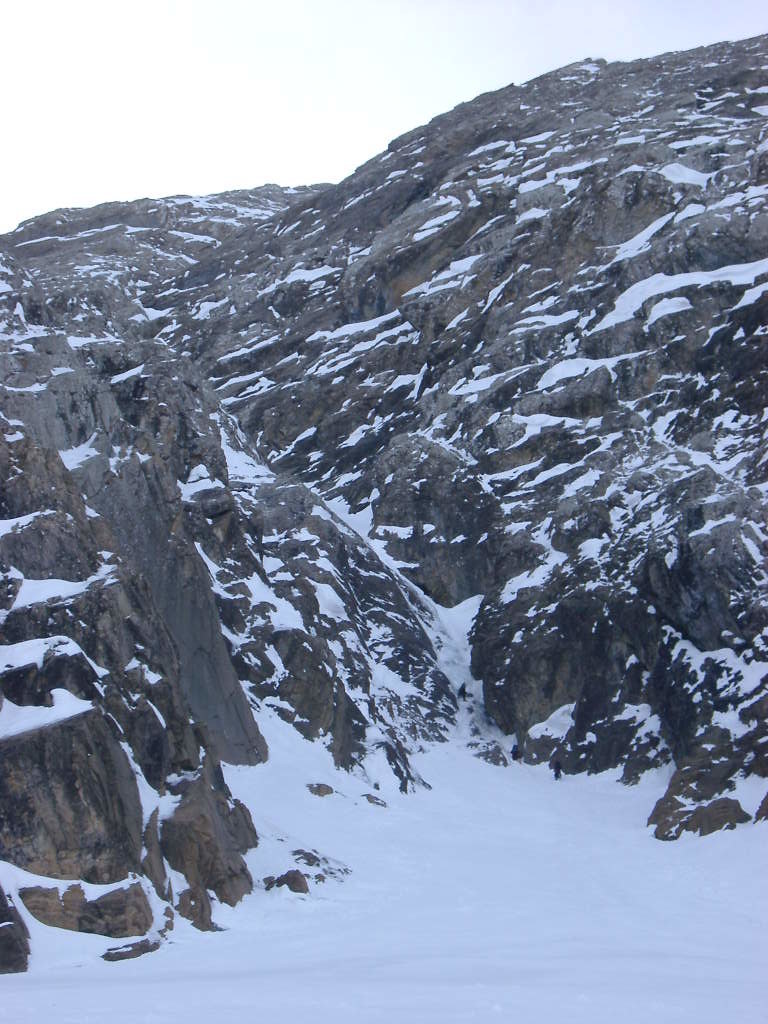 la cascade vue de la marche d'approche