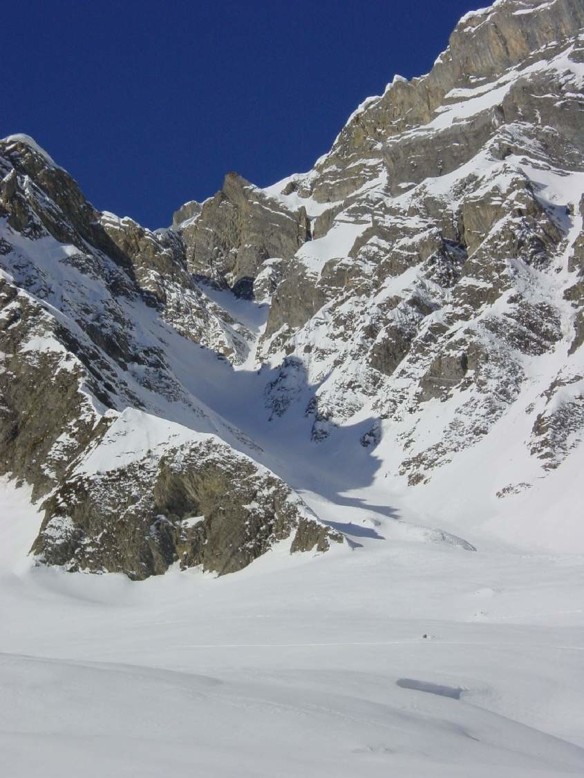 Couloir de la coufa à l'Etale
