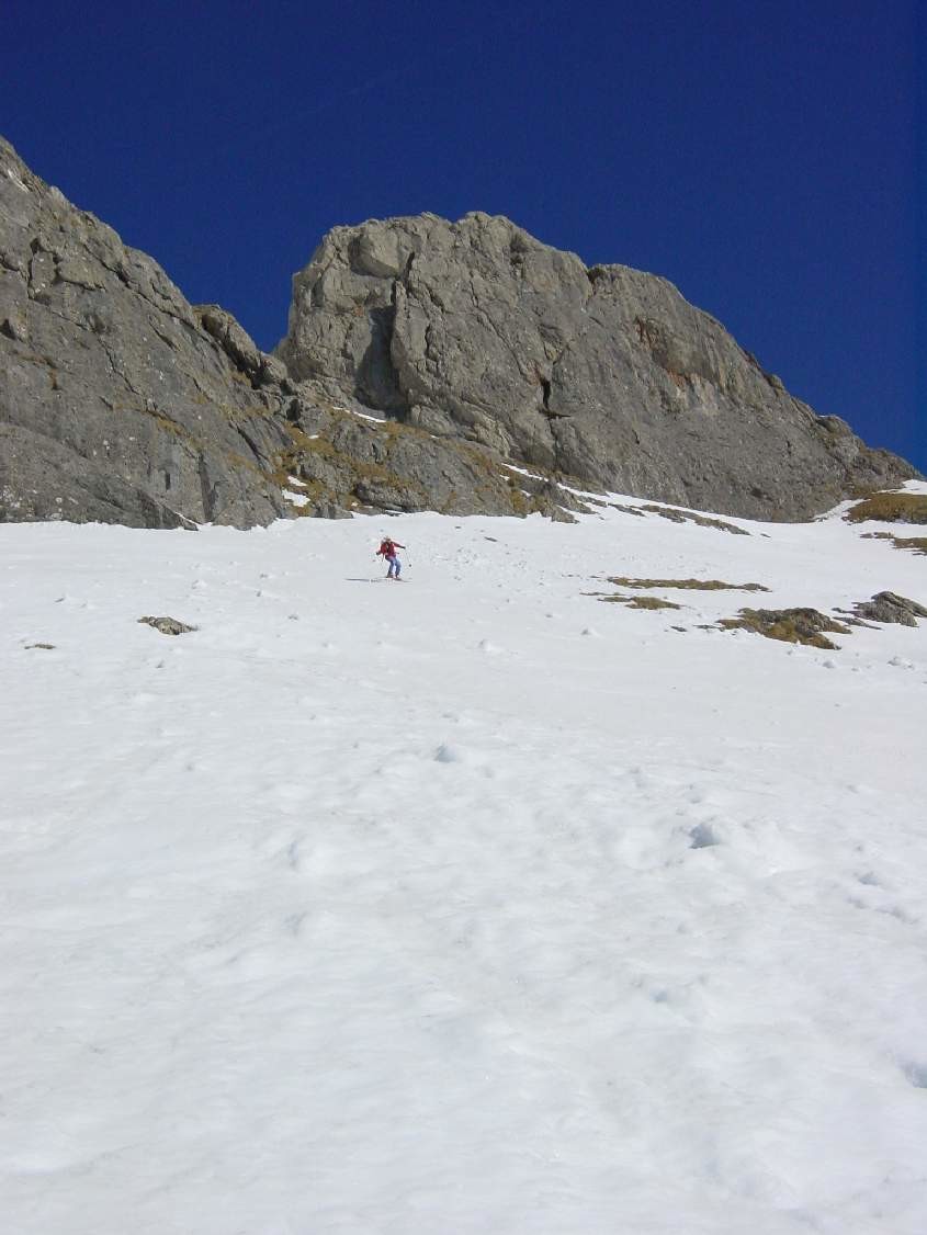 Sommet de la face S du Roc d'Enfer
