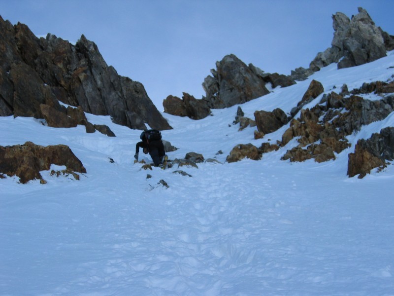 Montée au sommet de la Lauzière