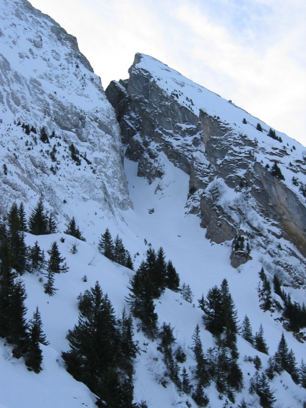 Le Coillu, vue de la combe de la blonnière