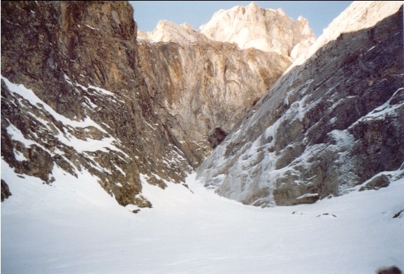 Le haut du couloir