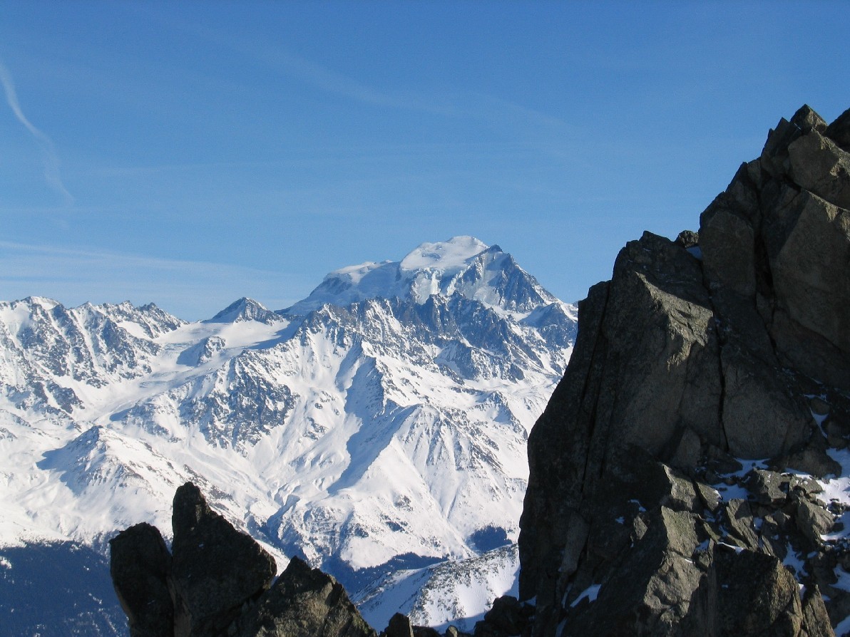 Le Grand Combin depuis le Génépi