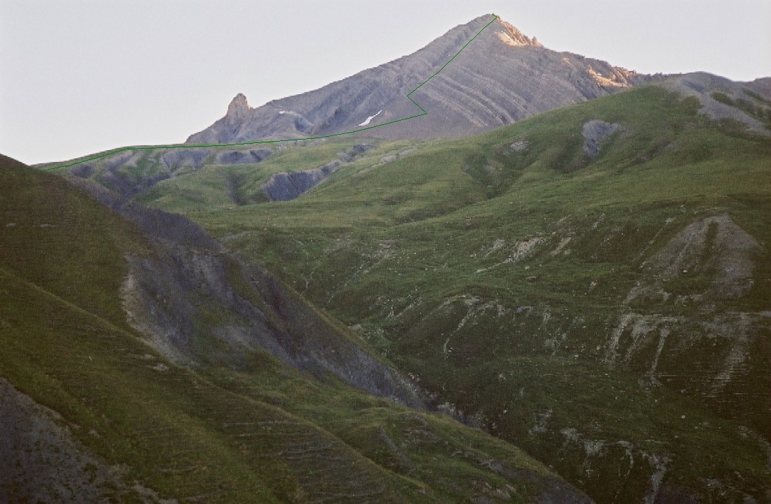 Versant SO du Goléon