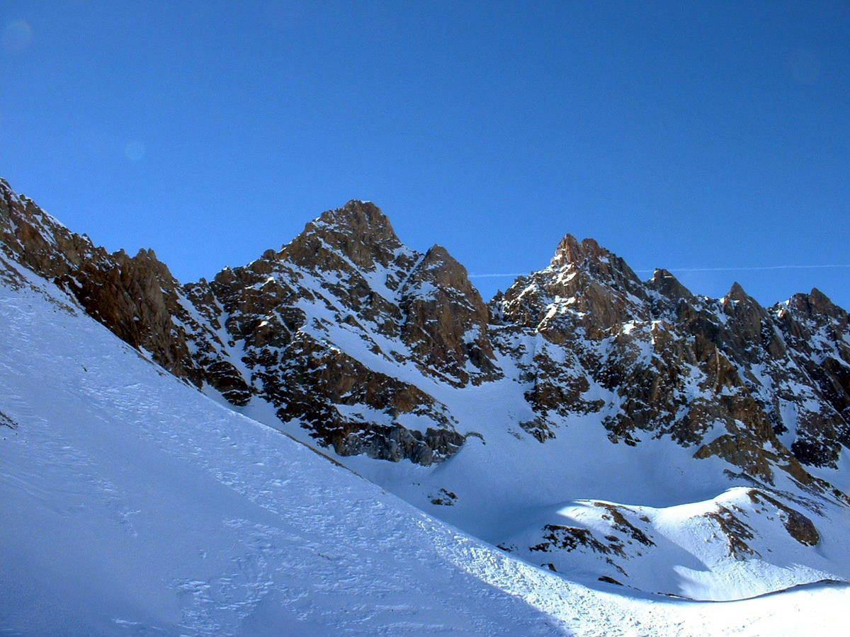 Aiguille de Chambeyron : depuis le Col de Marinet (2787m)
