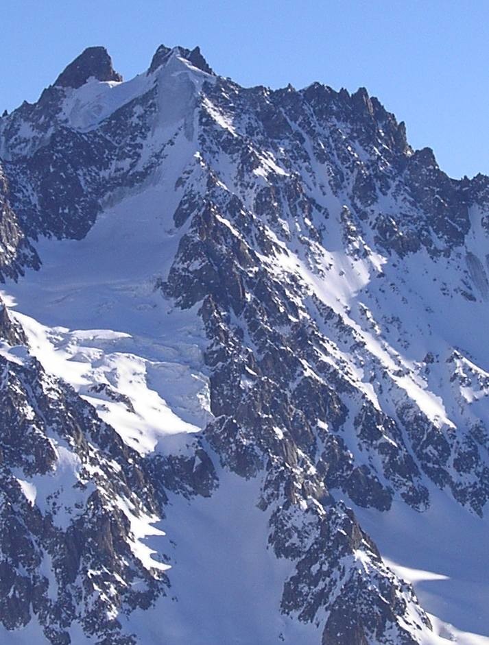 Vue sur la calotte des Agneaux et le Piaget