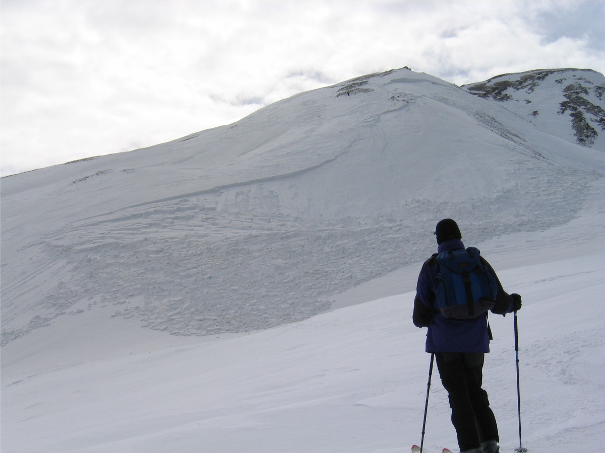 avalanche à Cretta de Vella