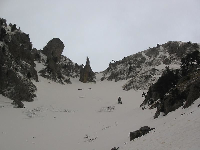 combe de sortie