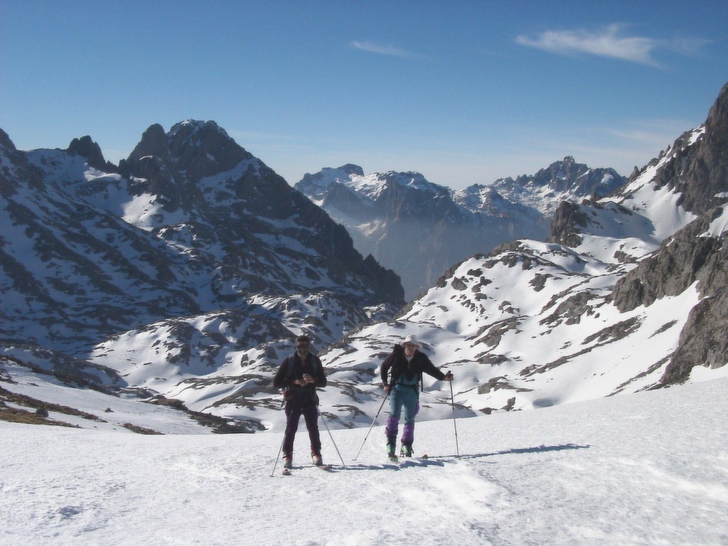 en la Collada de las Nieves