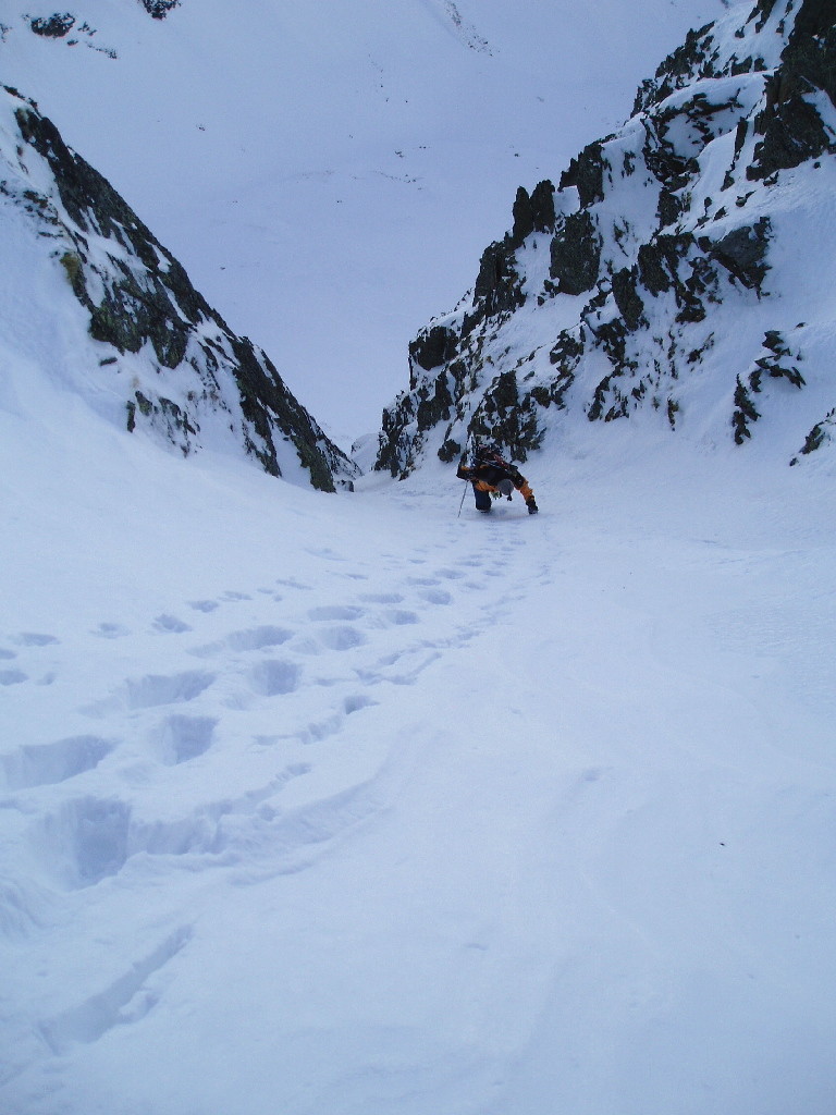 rochers de vallorin couloir N en S