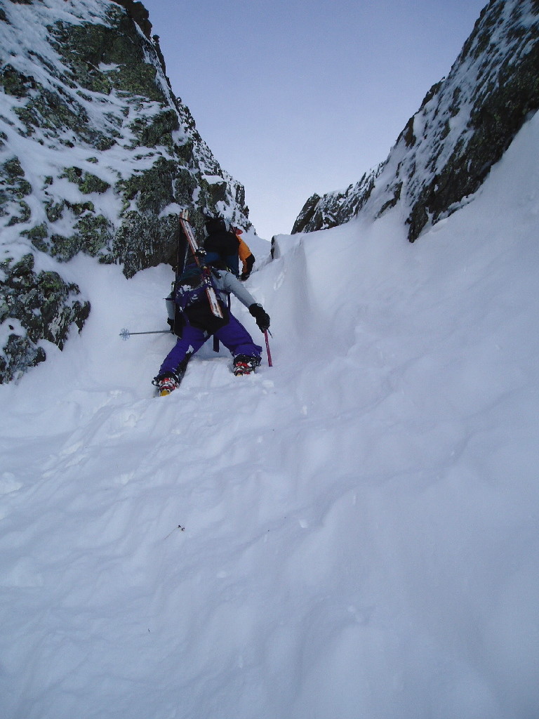 rochers de vallorin couloir N en S