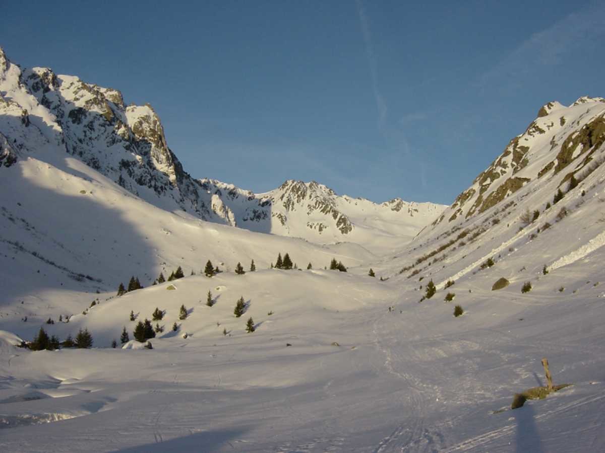 En montant au col du Merlet
