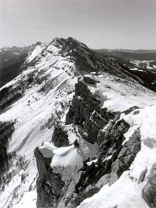 En route pour le Col de l'Arc