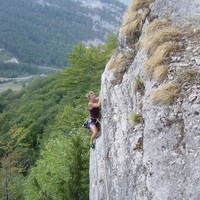 C.Devaux dans "Paulet" à Plagne.