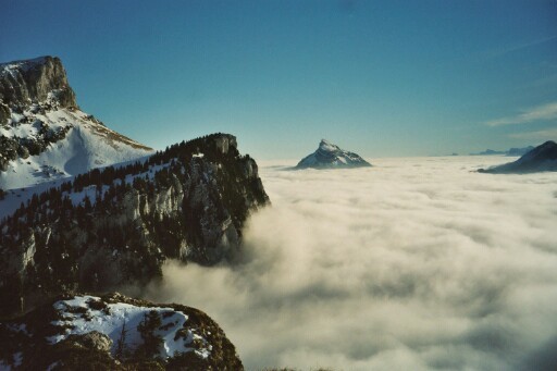 Grand Som & Chamechaude depuis le Petit Som