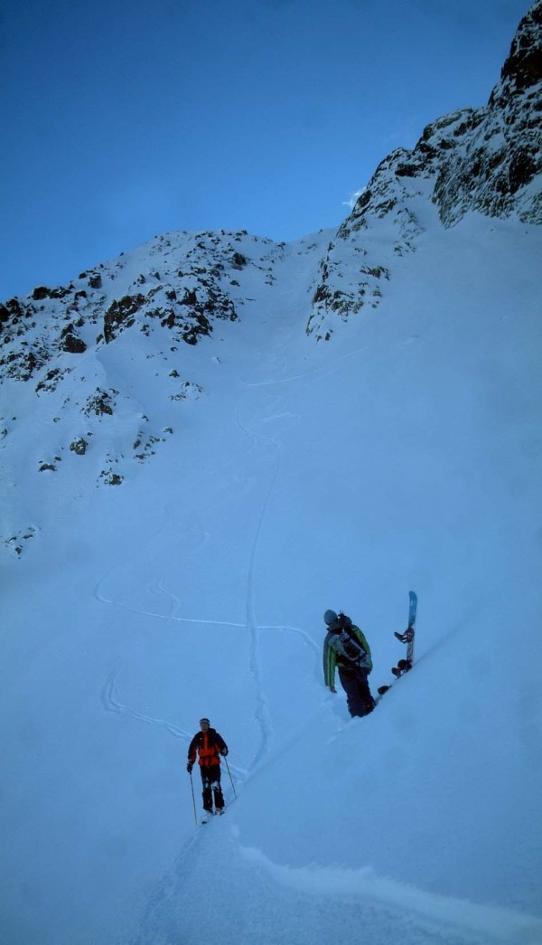 Couloir N de l'Epaule E du Bec d'Arguille