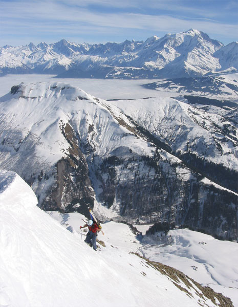 Grand Balmaz couloir Notre Dame Jeff