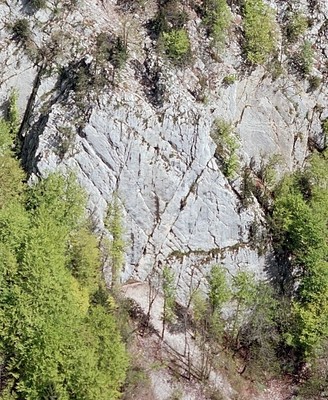 Secteur "La Steiner" au Schilt, Suisse. Secteur "La Steiner" au Schilt, Suisse.