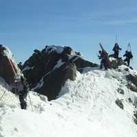 Sur l'arête du Tenibre